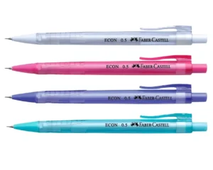 Faber Castell Econ Mechanical Pencil with Leads, 1xPB 0.5 - Image 4