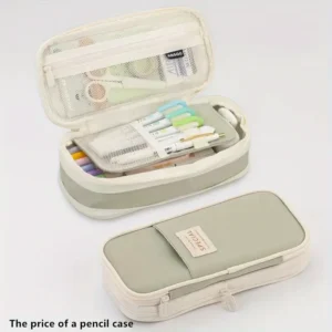 Double layer Pencil Case Large-capacity
