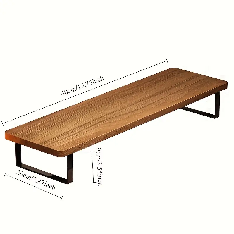 Solid Wood Computer Desk with Ergonomic Adjustment - Image 3